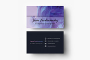 Artistic Business Card Template-012, a Business Card Template by M6 Gallery (Thumbnail 4 of 5)
