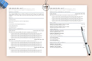 ATS resume, word resume, google docs, a Resume Template by Design_Xlab (Thumbnail 2 of 10)