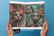 Whimsical Doll Cat Scrapbook Pages, an Animal Illustration by Digital Art Mahdiseño (Thumbnail 8 of 10)