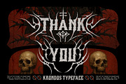 Krondos Typeface, a Blackletter Font by alit design (Thumbnail 17 of 17)