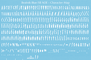 Beatnik Blue AOE Family, a Sans Serif Font by Astigmatic (Thumbnail 4 of 4)