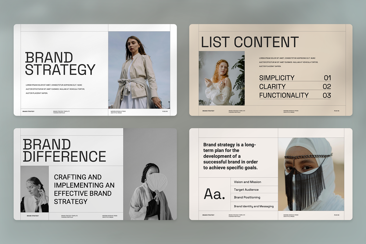 Brand Strategy Guide PowerPoint, a Presentation Template by SquidPixey (Photo 2 of 7)