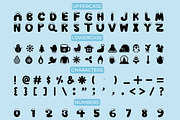 Snowmie - A Cute Winter Display Font, a Font by CraftlabSVG (Thumbnail 2 of 7)