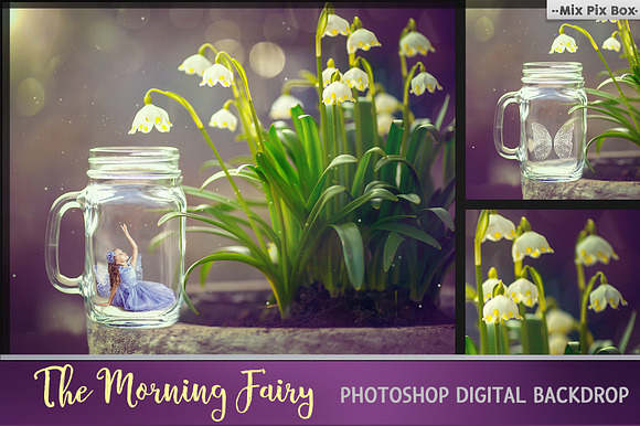 Morning Fairy Backdrop preview 6