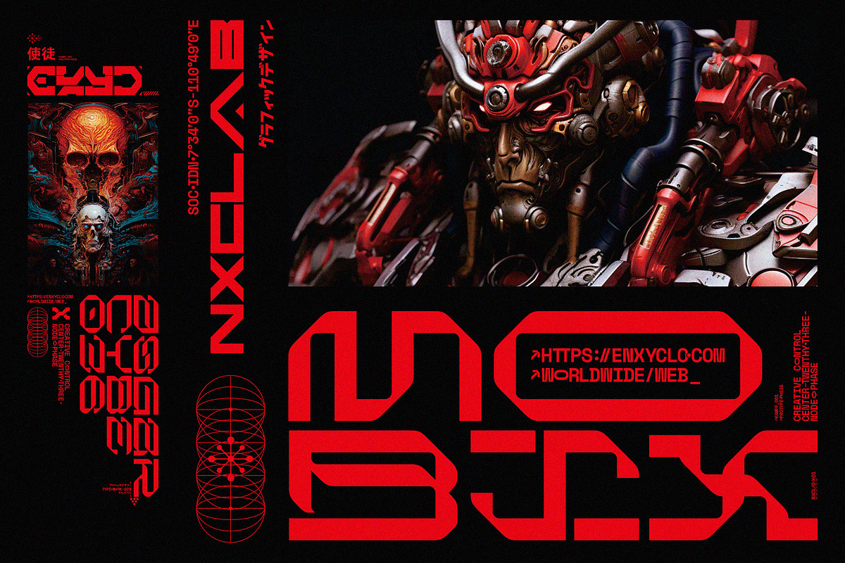 NCL KREGAS - Cyberpunk Futuristic, a Sans Serif Font by Enxyclo Studio (Photo 6 of 14)