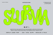 Slurvia - Display Liquid Font, a Font by Indotype Foundry (Thumbnail 1 of 10)