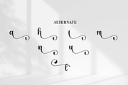 Alphabet | Script Font, a Handwritten Font by Scratchones (Thumbnail 8 of 9)
