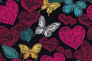 Heart And Butterfly