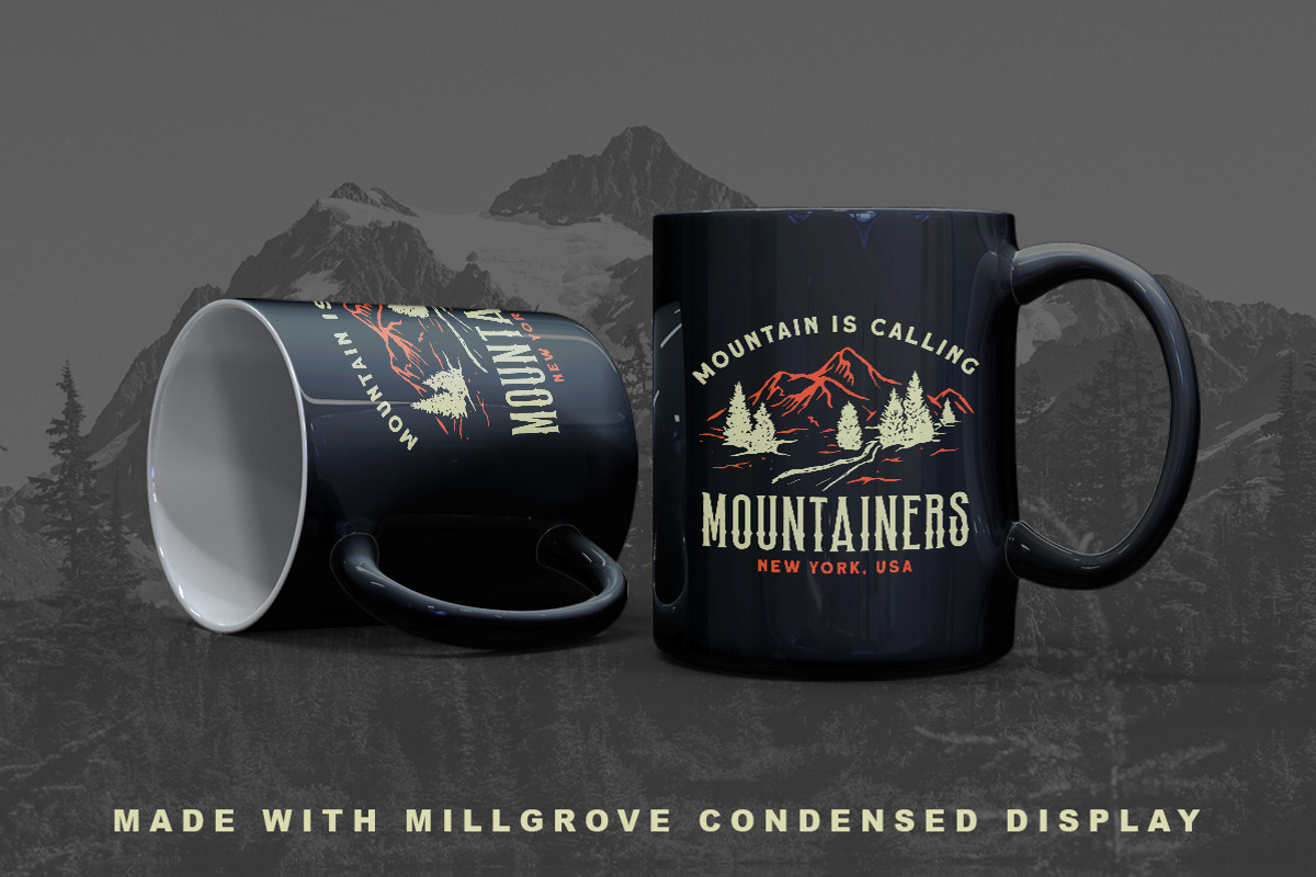 Millgrove - Condensed Display, a Font by Letterhend Studio (Photo 3 of 10)
