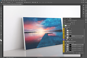 Landscape Canvas Ratio 3x2 Mockup 02