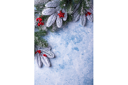 Christmas festive background with, a Holiday Photo by Yulia Furman