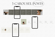 Wellness Instagram Template Bundle, a Social Media Template by digitaldispositions (Thumbnail 7 of 9)