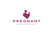 Pregnant icon template illustration, a Branding & Logo Template by Dyn Studio (Thumbnail 2 of 2)