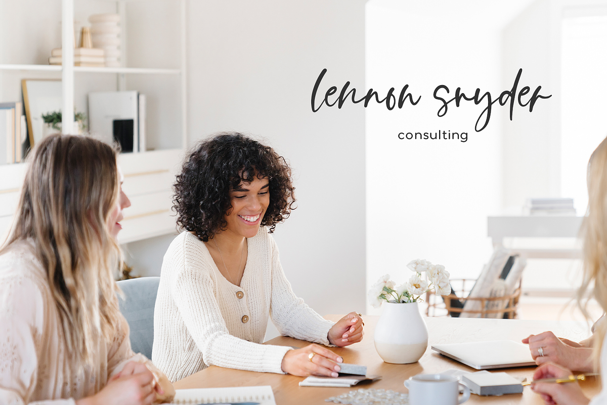 Impulsive Script, a Script Font by Beck McCormick (Photo 9 of 10)