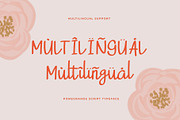 Pomegrande Script Typeface, a Script Font by Dawnside Graphic (Thumbnail 7 of 13)