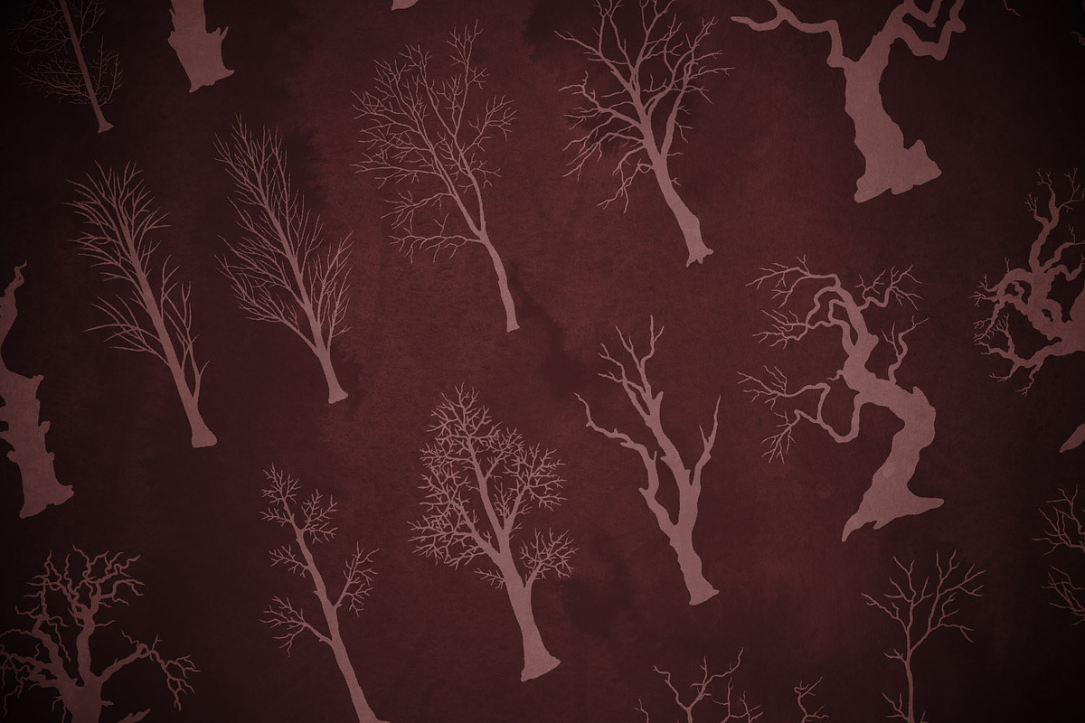 Winter Trees Photoshop Brushes, a Brush Add-On by ArtistMef (Photo 6 of 6)