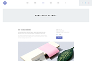 M - Minimal Portfolio Template, a Landing Page Template by bigpsfan's SHOP (Thumbnail 12 of 18)