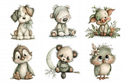 Whimsical Baby Animal PNG Set, an Illustration by Daily.Designs (Thumbnail 6 of 7)