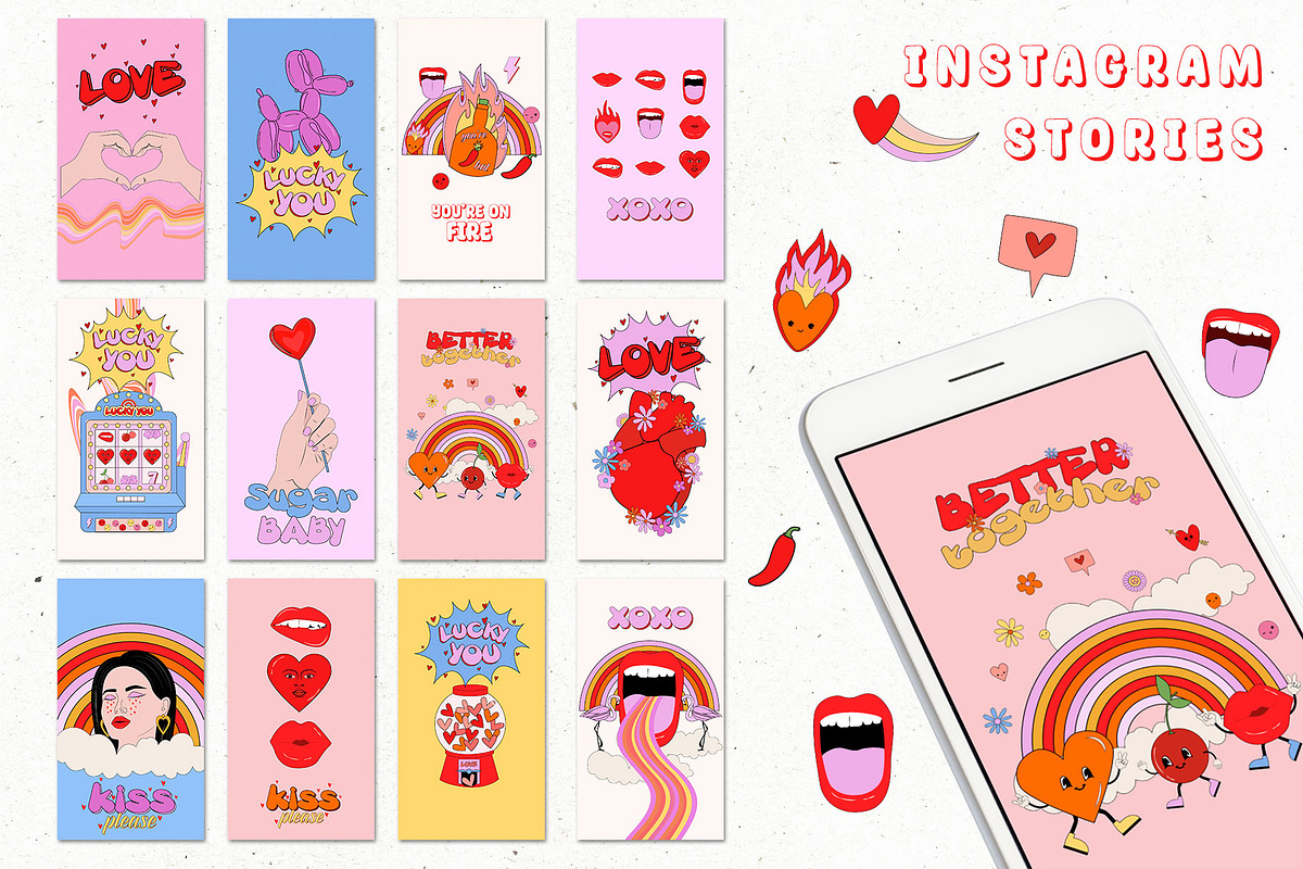 Nostalgic LOVE, a Decorative Illustration by Mio Buono (Photo 12 of 14)