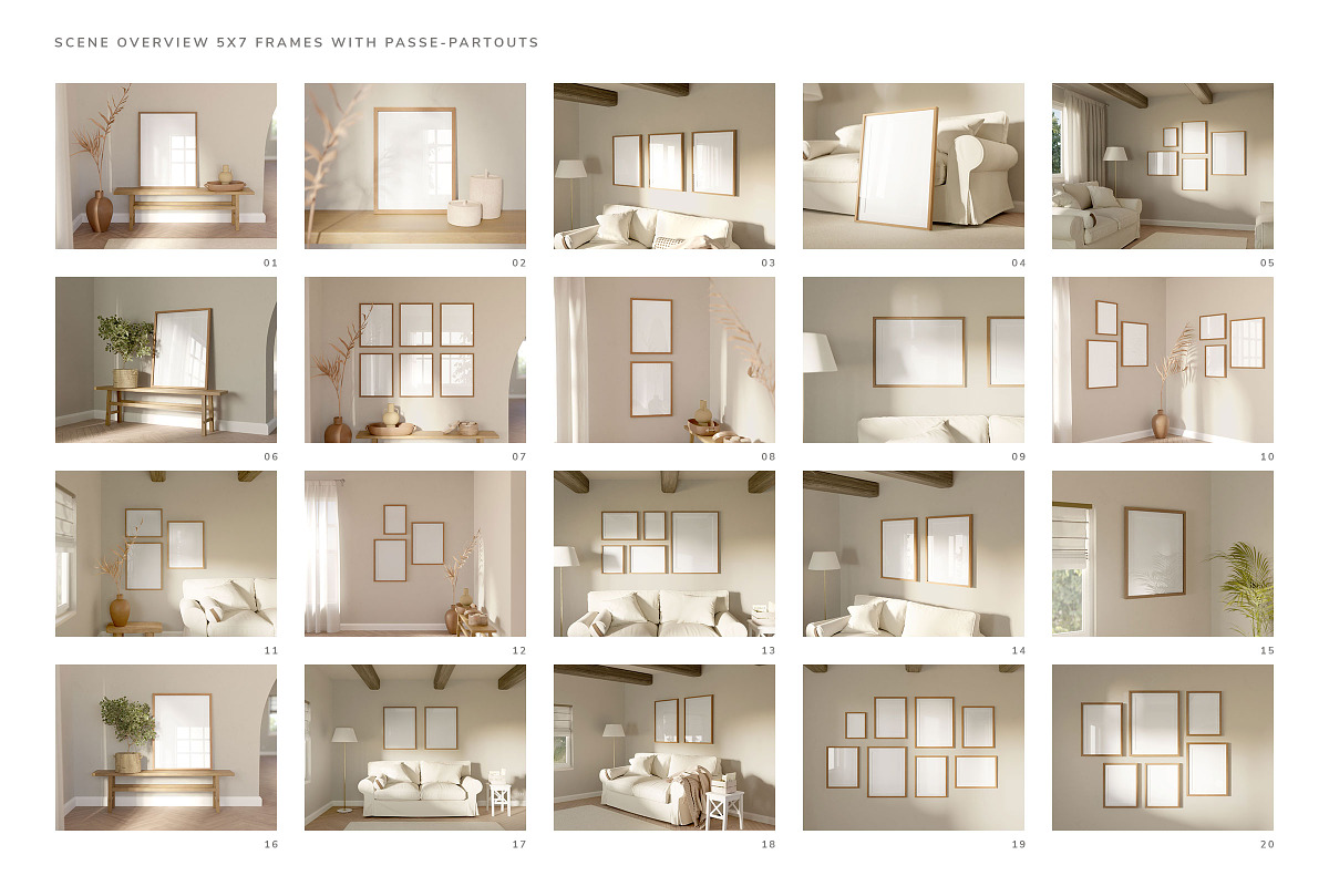Frame Mockup Scene Collection, a Household Mockup by Ruben Stom (Photo 17 of 17)