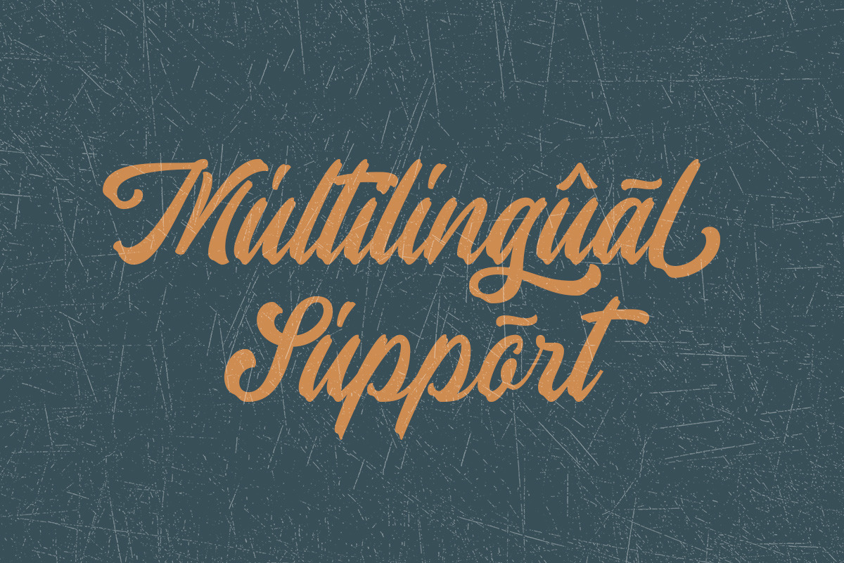 Moyshire - Vintage Script, a Script Font by Rillatype (Photo 6 of 9)