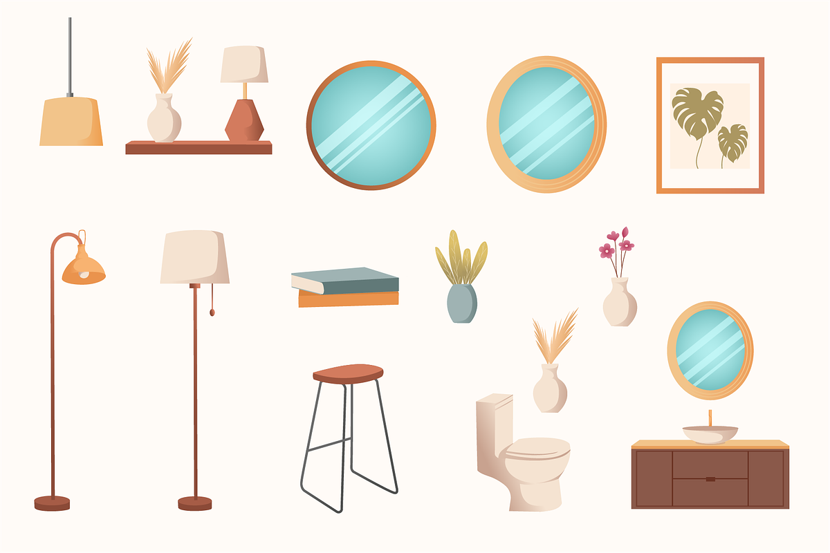 Cozy Home Furniture & Decor, an Object Graphic by Artnivora.Std (Photo 5 of 5)