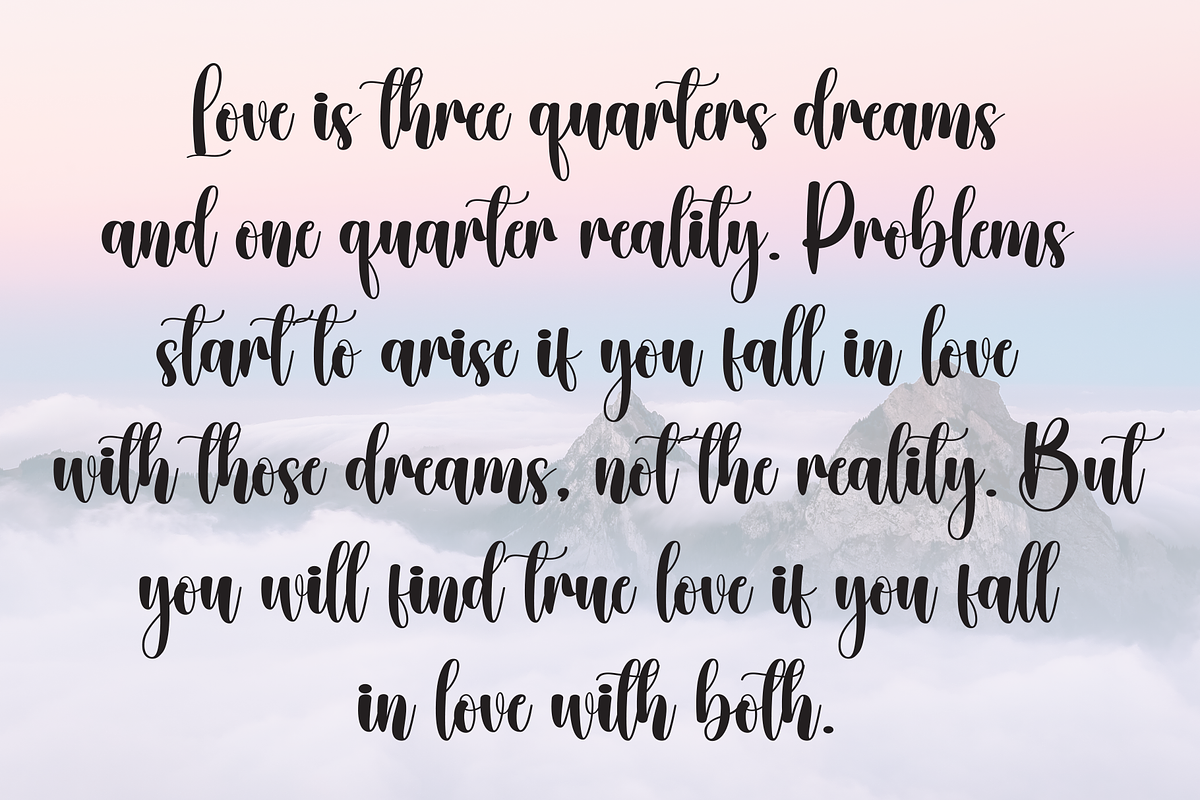Valentine | Script Font, a Handwritten Font by Scratchones (Photo 6 of 9)