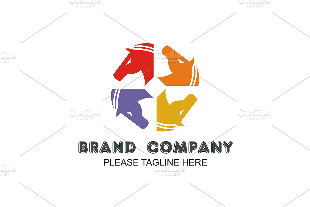 20 Logo Horse Templates Bundle, a Branding & Logo Template by Friendesigns (Photo 6 of 21)