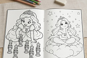 Magical Princess Coloring Book Vol26, a Person Illustration by ikarifq shop (Thumbnail 3 of 7)