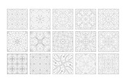 Monoline Ornaments, a Pattern Graphic by Crystal Line (Thumbnail 3 of 9)