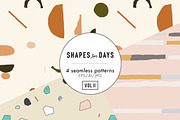 Shapes for Days VOL II, a Pattern Graphic by Studio.lize (Thumbnail 1 of 6)