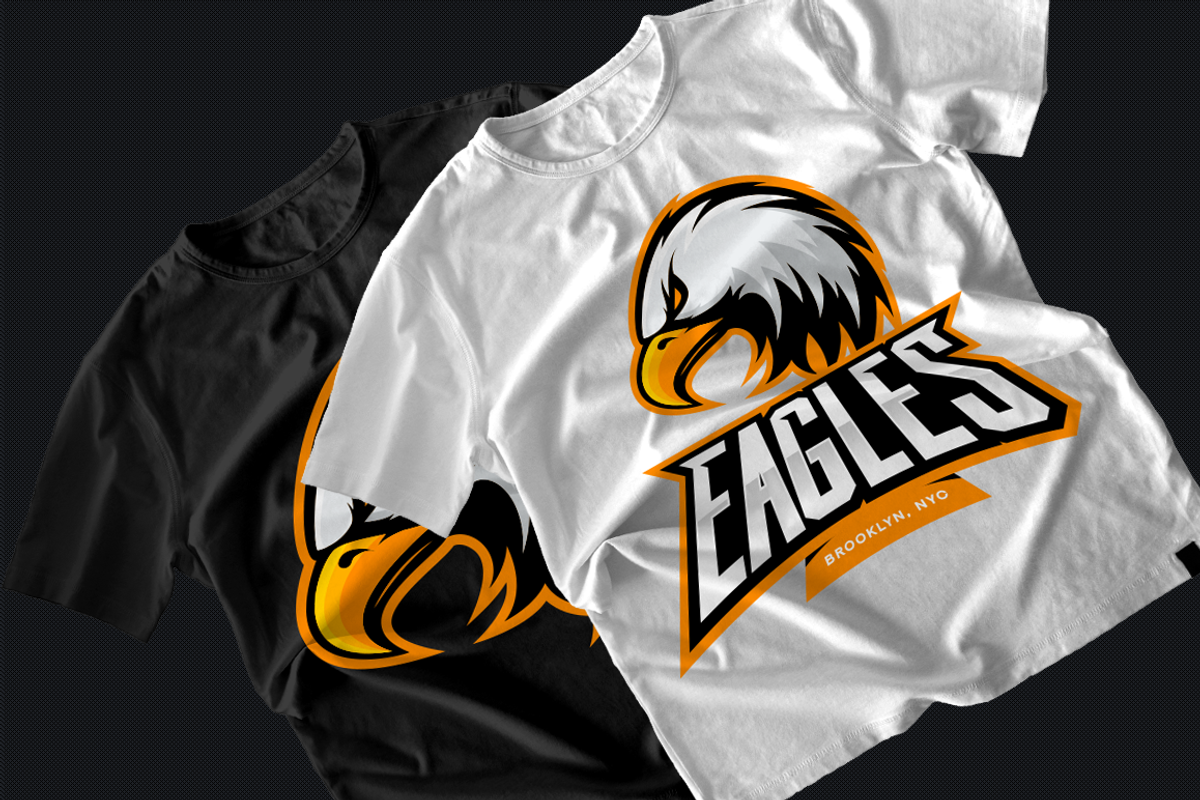 Eagle mascot sport logo design, an Animal Illustration by provector (Photo 3 of 3)