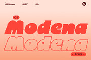 CS Modena Pixel, a Sans Serif Font by Craft Supply Co. (Thumbnail 1 of 8)