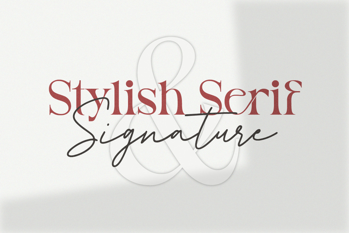 Balgend - Elegant Font Duo, a Serif Font by Typebae (Photo 2 of 10)