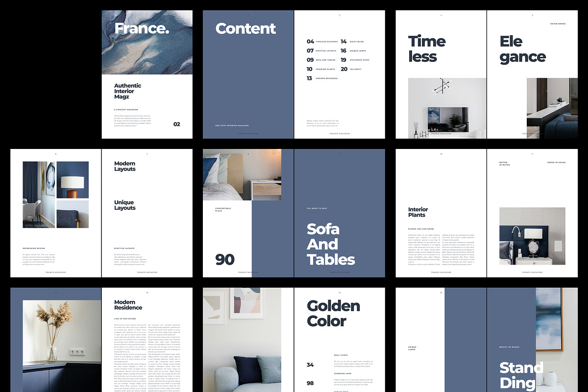 FRANCE Creative Portfolio, a Magazine Template by Arif Tri Ananta (Photo 14 of 14)