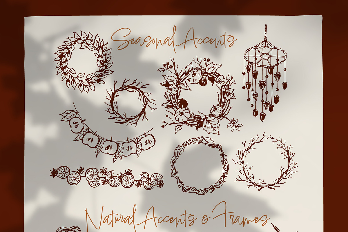 Autumn Thanksgiving Illustration Set, an Object Illustration by Wild and Wonder by Ana (Photo 6 of 13)