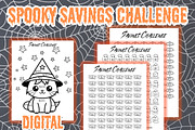 Halloween Theme Savings Challenge, a Stationery Template by Pixels N Bows (Thumbnail 1 of 3)