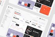 MoneyMonitor Finance Admin Dashboard, a Websites & App Template by SquidPixey (Thumbnail 3 of 5)