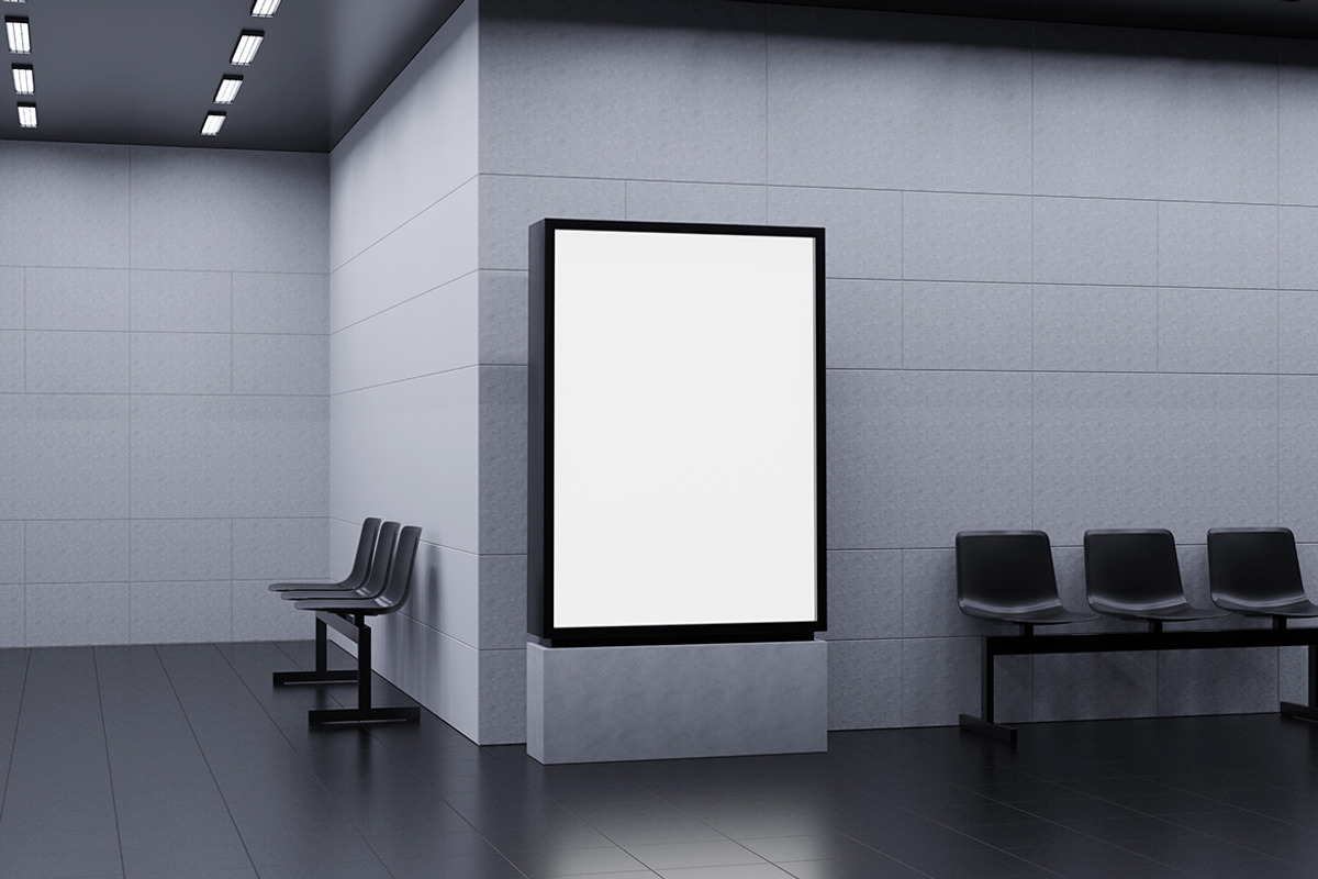 Digital signage Mockup, an Advertising Mockup by Artlogs (Photo 4 of 4)