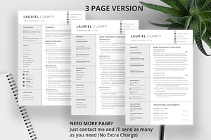 Word And Google Docs Resume Template