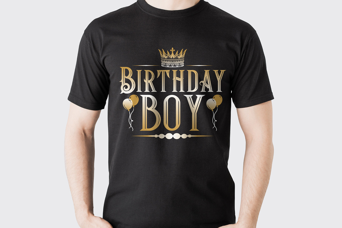 Birthday Graphic T Shirt  For Boys, a Graphic by Vector Portal (Photo 4 of 5)