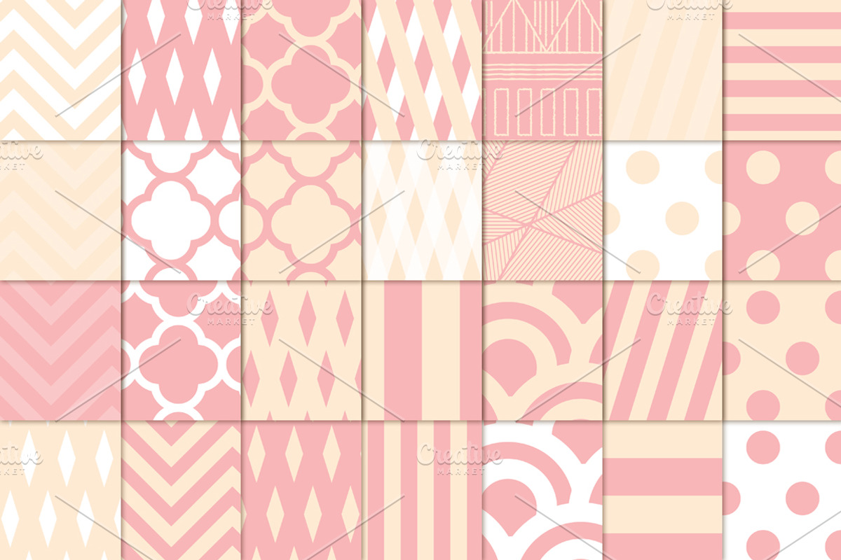 Peaches & Cream 50 Pattern Set preview 2
