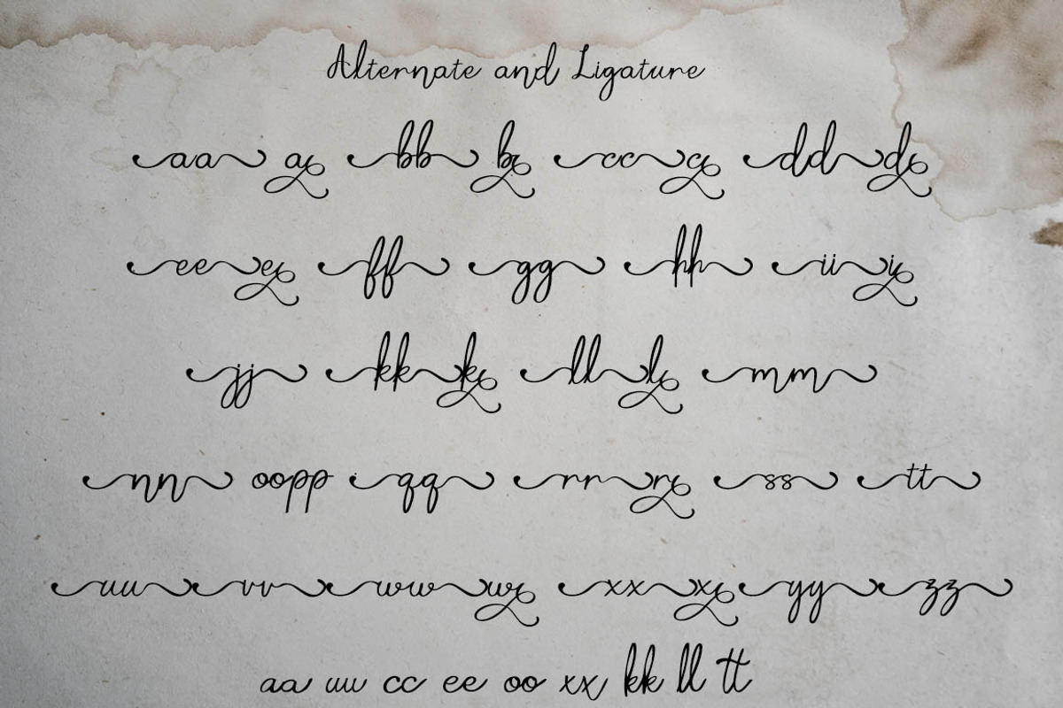 Wender Bremen, a Script Font by Zaenal Studio (Photo 5 of 14)