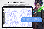 Halloween Male Poses, a Brush Add-On by Selentaori Studio (Thumbnail 8 of 13)