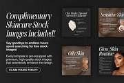 Skincare Coach CANVA Beauty Template, a Social Media Template by Xenié Creative (Thumbnail 5 of 10)
