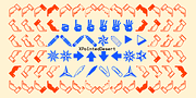 XPointedDesert, a Symbol Font by Ingrimayne Type (Thumbnail 4 of 5)