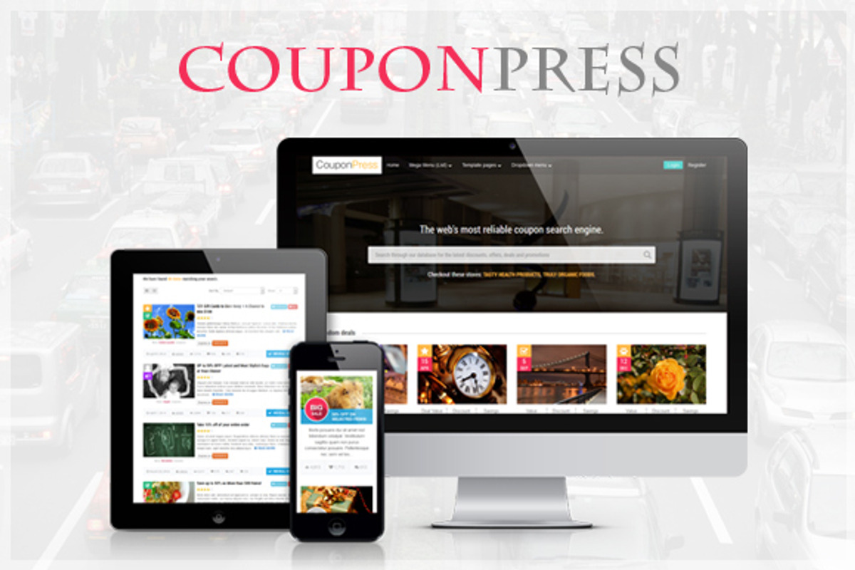CouponPress [HTML], a HTML Template by Theme :: Kiwi (Photo 1 of 5)