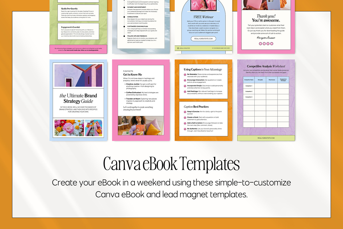 eBook + Workbook Coach Bundle CANVA