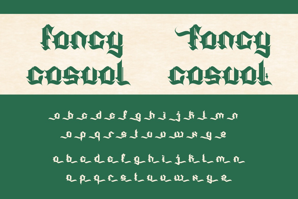 Asterixot - Modern Blackletter Font, a Blackletter Font by Dhabee (Photo 8 of 17)