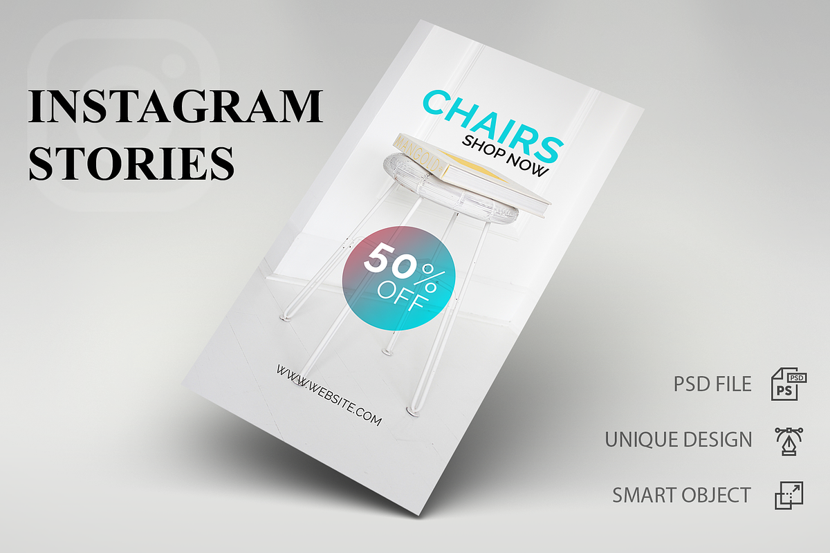Furniture Instagram Stories, a Social Media Template by UNIK Agency (Photo 4 of 7)